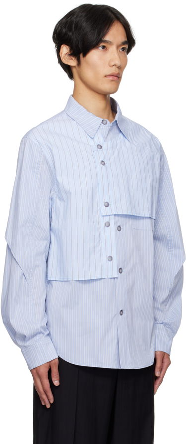 Srajce Andersson Bell Andersson Bell Layered Stripe Shirt Modra | atb1338m, 1