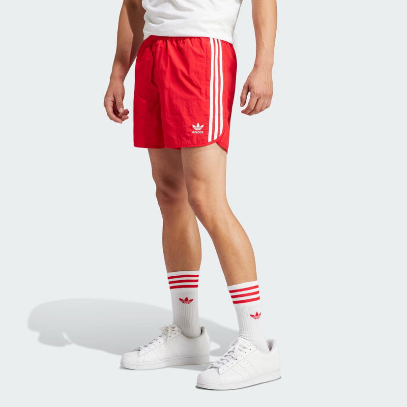 Kratke hlače adidas Performance Adicolor Classics Sprinter Shorts Rdeča | IU0771