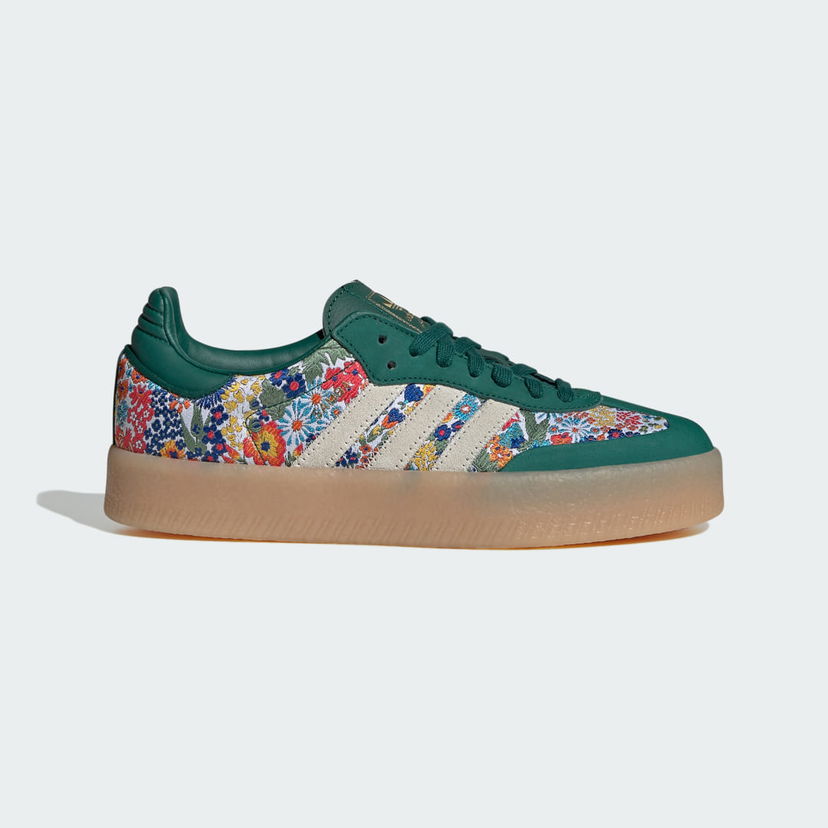 Superge in čevlji adidas Originals Liberty London x Sambae "Floral" Zelena | JH7289
