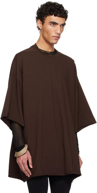 Majica Rick Owens Rick Owens Hollywood Tommy T-Shirt Črna | RU01E5283 JA, 4