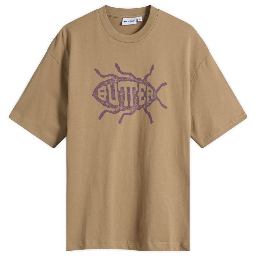 Majica Butter Goods Roach Graphic T-Shirt, Size Large Rjava | BG253107-STN