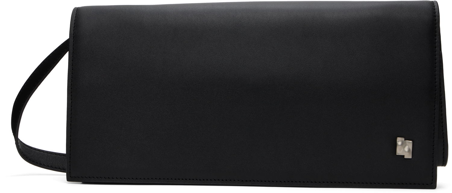 Torba za čez ramo ADER ERROR ADER error Leather Shoulder Bag Črna | BN01FWBA2002BK, 0