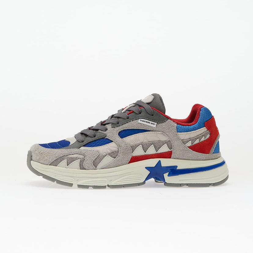 Superge in čevlji BAPE A BATHING APE Bape Shark Sta 2 M2 Siva | 001FWL301320MBLU