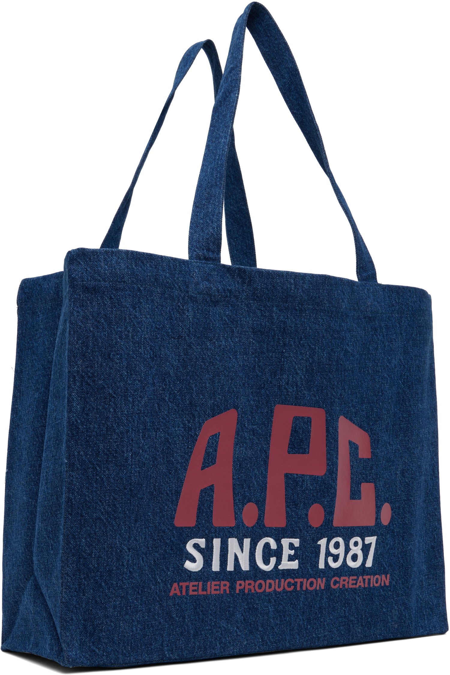 Tote bag A.P.C. A.P.C. Diane Carpenter Shopping Tote Modra | COHTD-M61991, 1