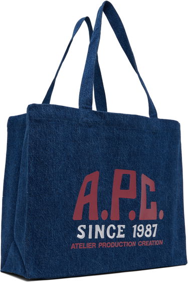 Tote bag A.P.C. A.P.C. Diane Carpenter Shopping Tote Modra | COHTD-M61991, 1