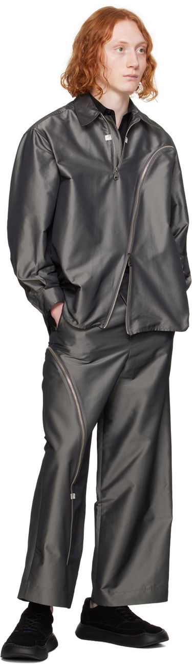 Hlače ADER ERROR Trousers With Side Zipper Siva | BN01SSBT0110CC, 3