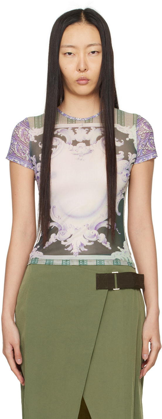 Majica Miaou Miaou Mini T-Shirt Večbarvna | 7026PM2EMB