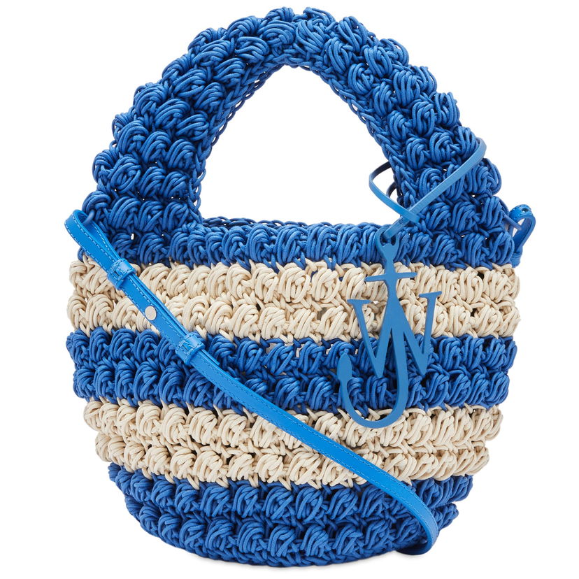 Torbica JW Anderson Popcorn Basket Bag Modra | HB0588-FA0305-857