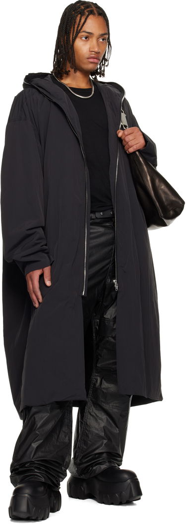 Dežni plašč Rick Owens Rick Owens Concordians Mac Big Shoulders Črna | RR02E1908 MT, 3