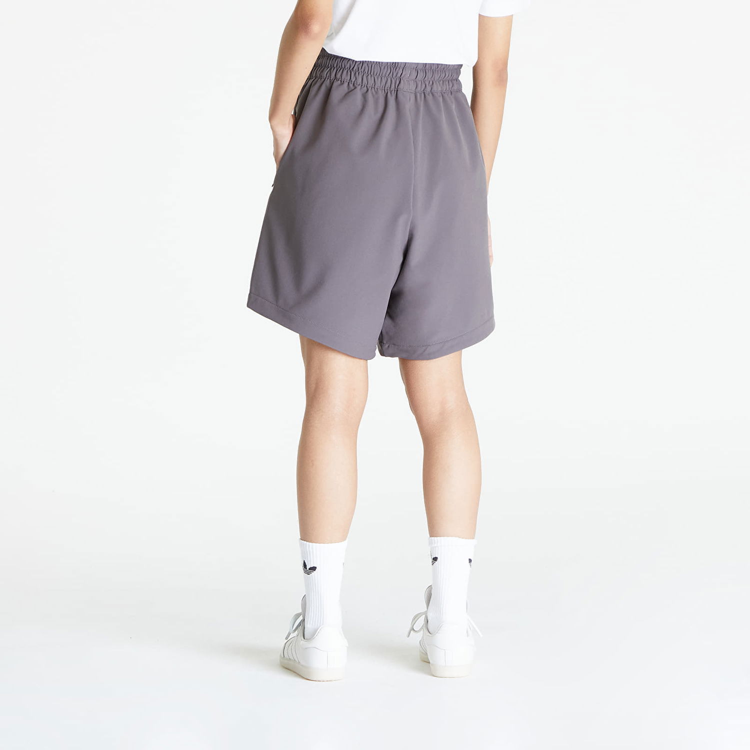 Kratke hlače adidas Originals Adicolor Basketball Short UNISEX Chacoa Siva | IW1628, 1