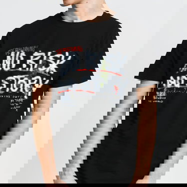 Majica Urban Classics No Risk No Story Tee Črna | MT1566, 2