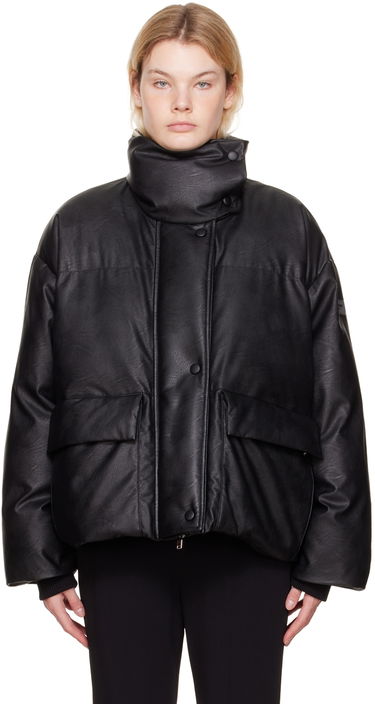 Puhovka Stella McCartney Stella McCartney Alter Mat Puffer Jacket Črna | 680025SKB20, 0