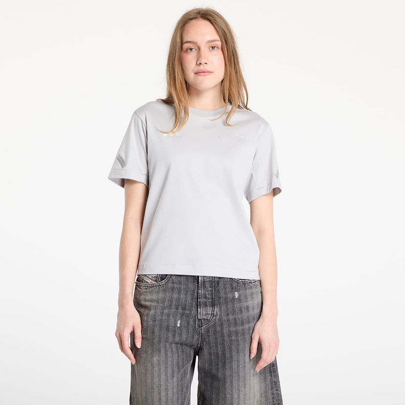 Majica adidas Performance adidas x Mercedes AMG Silver Tee Siva | JW3482