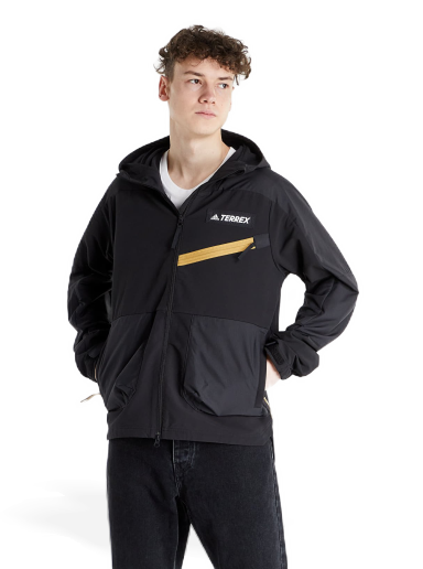 Jakna adidas Performance Terrex Utilitas Soft Shell Jacket Črna | HE5202