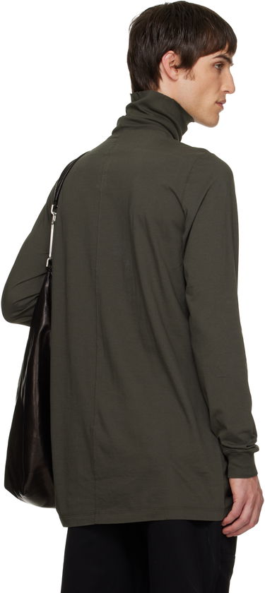 Pleteni pulover Rick Owens Rick Owens Concordians Surf Turtleneck Zelena | RU02E1286 JA, 2