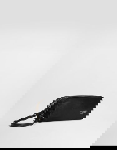Potovalna torba Dolce & Gabbana Tempesta Calfskin Toiletry Bag Črna | BP3456AU99480999, 1