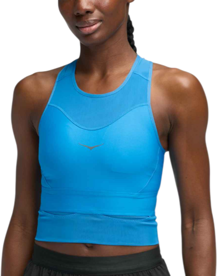 Modrček Hoka One One Hoka Race Day Sports Bra Modra | 1166630-hkb