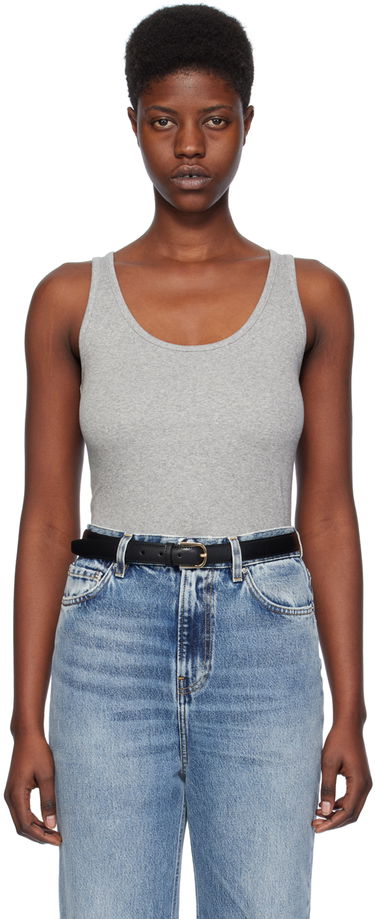 Pasovi TOTEME TOTEME Ribbed Tank Top Črna | 241-WRT1053-FB0094, 0