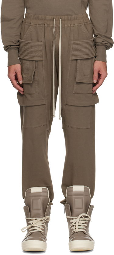 Cargo hlače Rick Owens Rick Owens DRKSHDW Hollywood Creatch Drawstring Cargo Pants Rjava | DU01E3376 RIG, 0