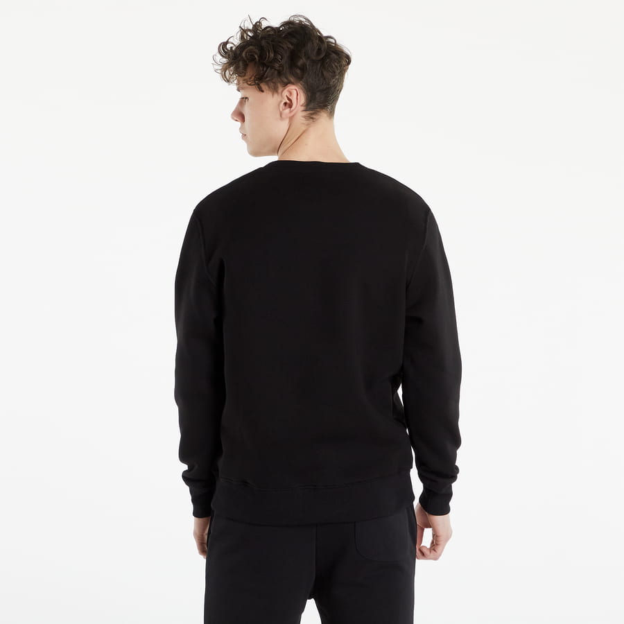 Pleteni pulover Alpha Industries Basic Sweater Small Logo Črna | 188307-03, 1