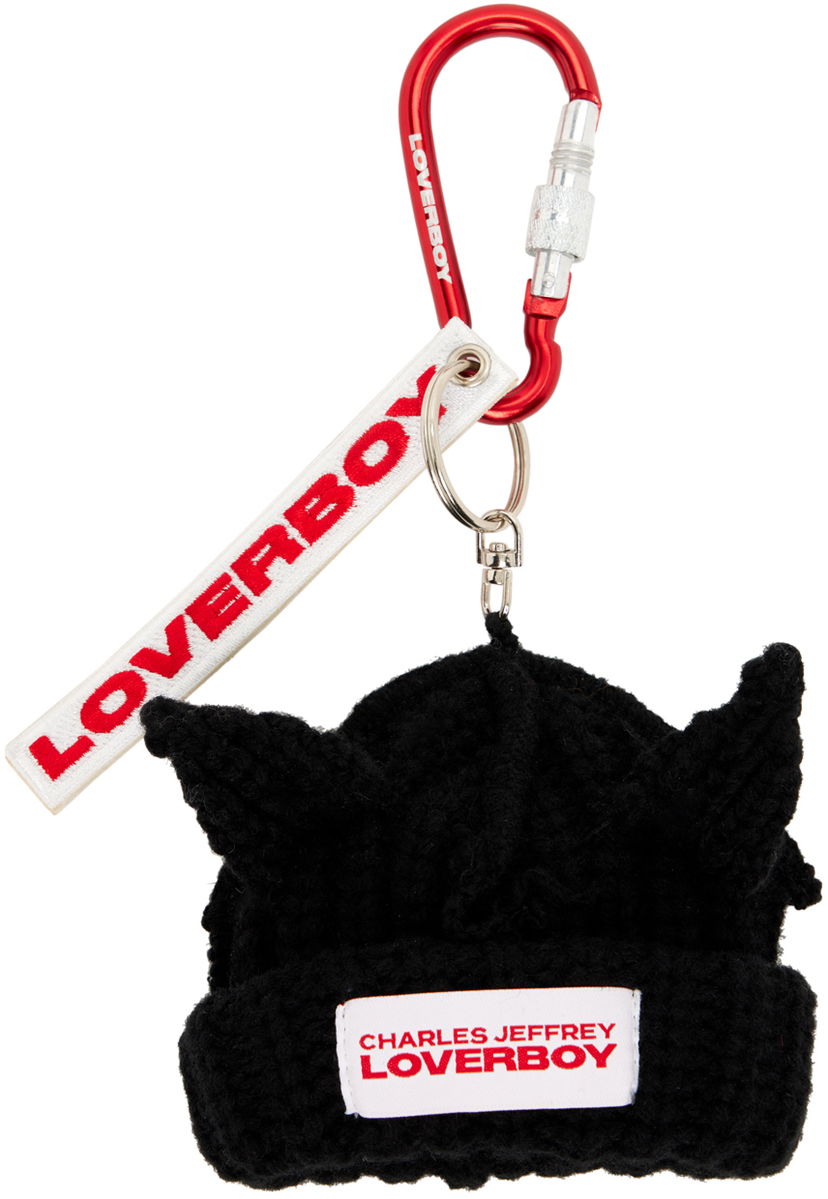 Obeski za ključe Charles Jeffrey Loverboy Charles Jeffrey  Ears Beanie Keychain Črna | 044141001