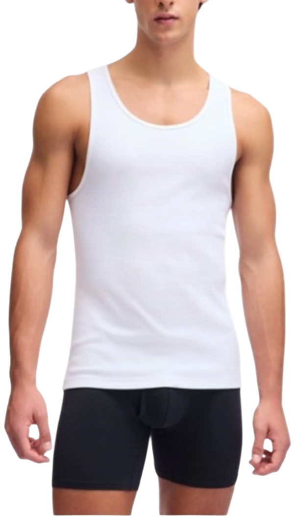 Majica brez rokavov Under Armour Under Armour Performance Tank 2 Pack Underwear Shirts Bela | 6007622-100, 0