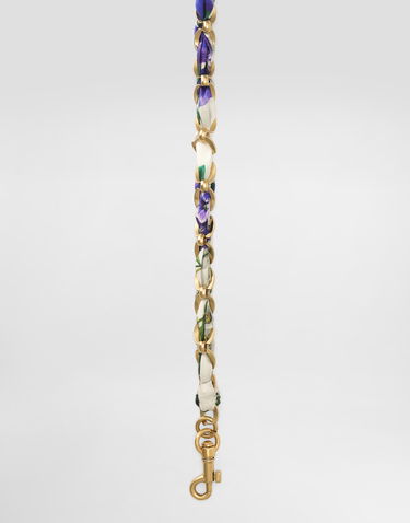 Ogrlica Dolce & Gabbana Dolce & Gabbana Floral Print Chain Strap Večbarvna | BI3309AW051HA5KT, 2