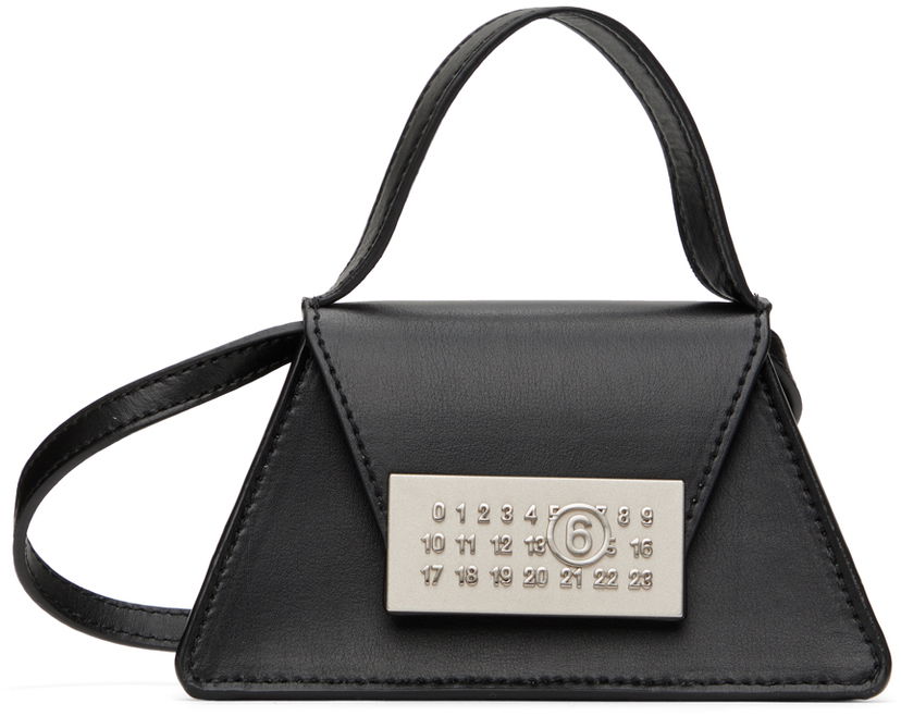 Torba za čez ramo Maison Margiela MM6 Crossbody Bag Črna | SB5ZI0006 P6189