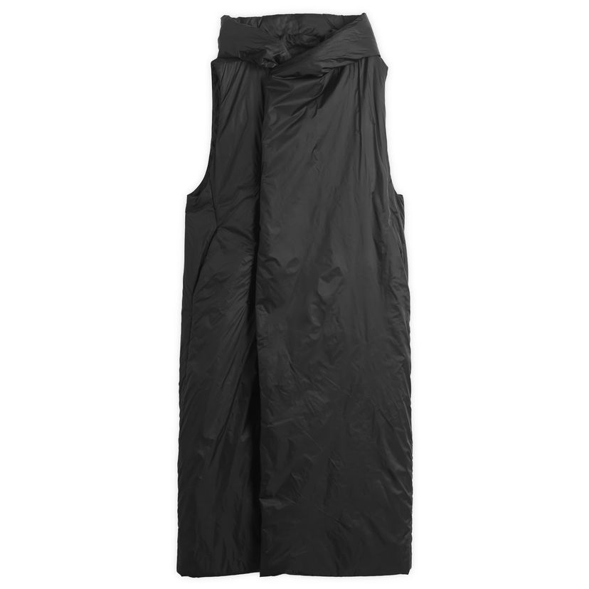 Telovnik Rick Owens DRKSHDW Hooded Liner Gilet Jacket Črna | DS02E7922-NP-09