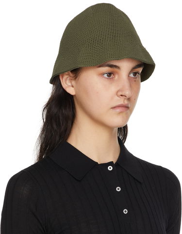 Klobuk Dion Lee Crocheted Bucket Hat Zelena | C8016S22, 1