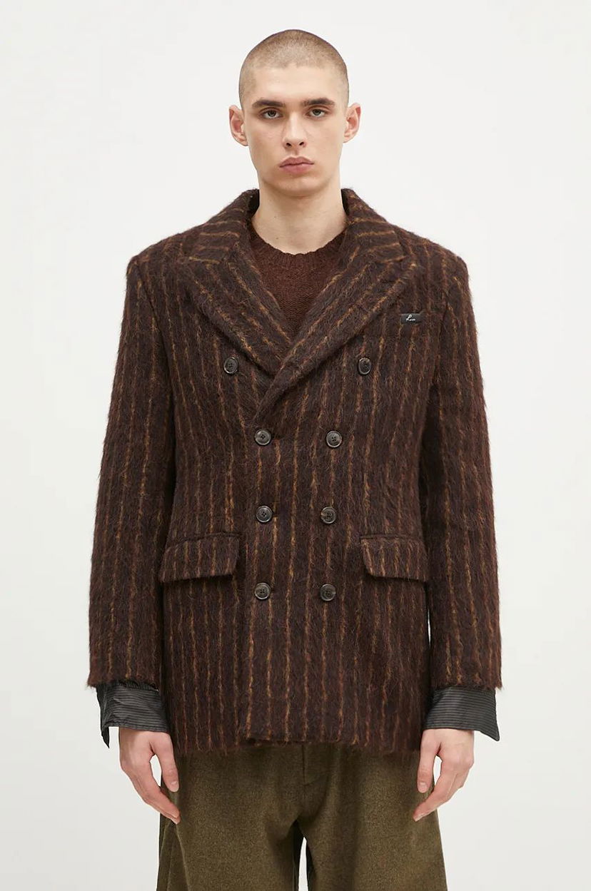 Plašči Martine Rose Double Breasted Short Coat Rjava | 328WT02702
