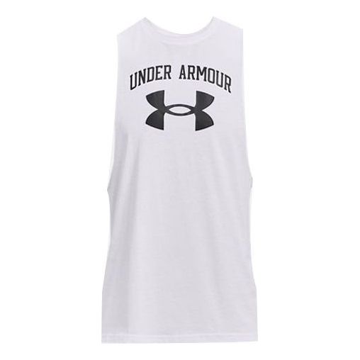 Majica brez rokavov Under Armour Training Graphics Tank Top Bela | 1365205-100, 0