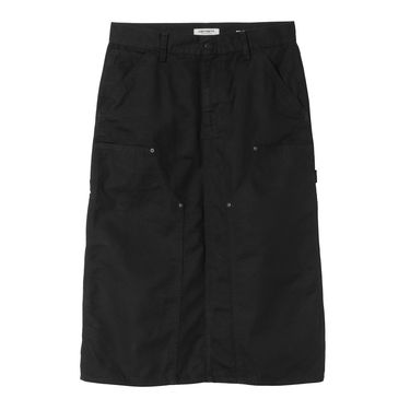Krila Carhartt WIP Double Knee Rinsed Black Skirt Črna | I033773_8, 0