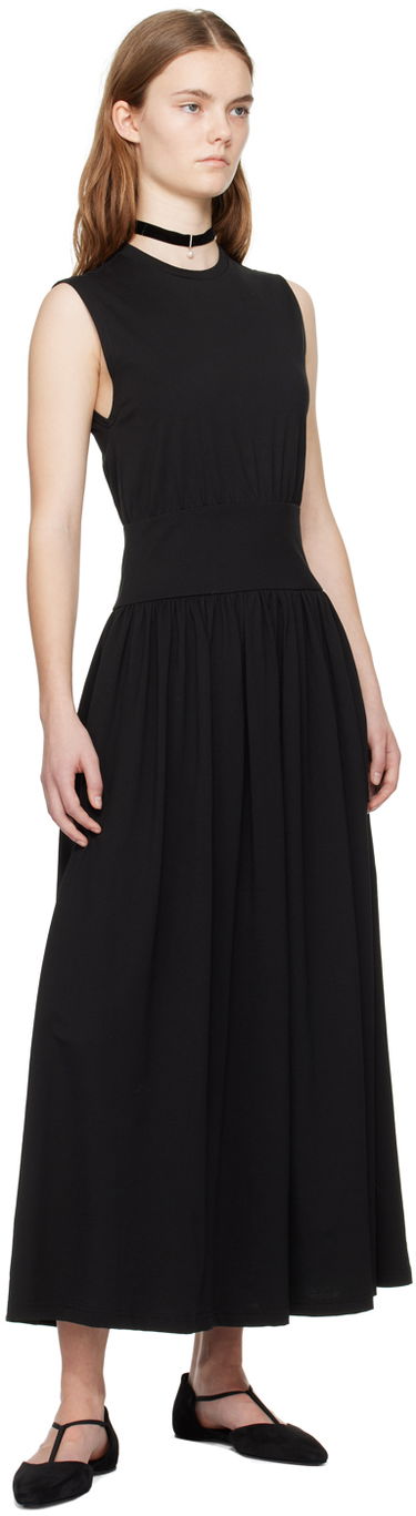 Obleke TOTEME Sleeveless Midi Dress Črna | 242-WRD1783-FB0093, 3