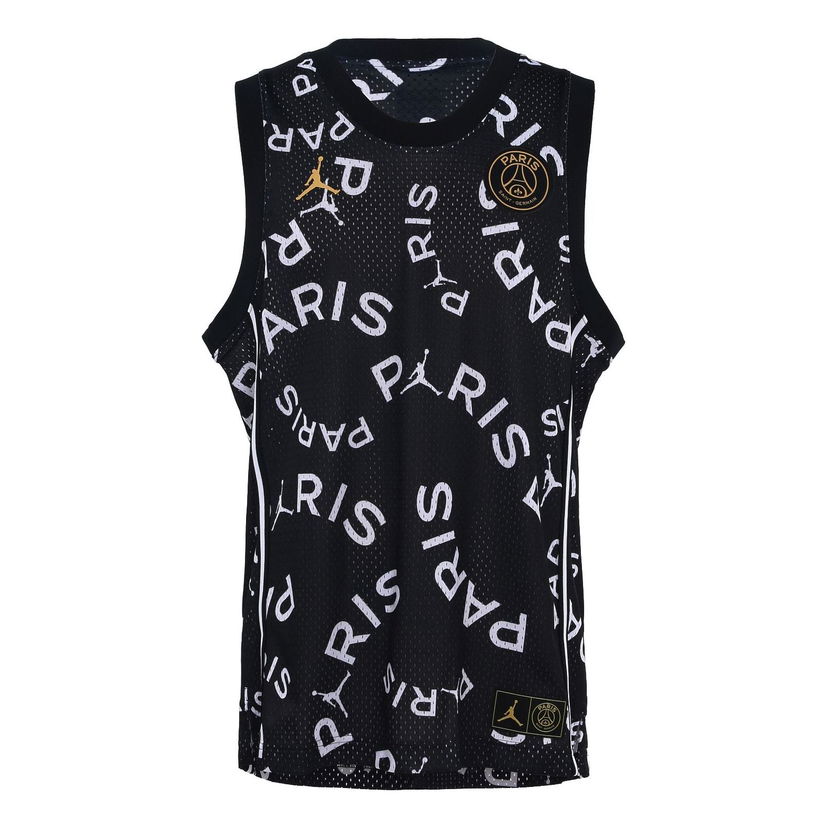 Dres Jordan Jordan Paris Saint-Germain Printed Basketball Vest Črna | CK9669-010