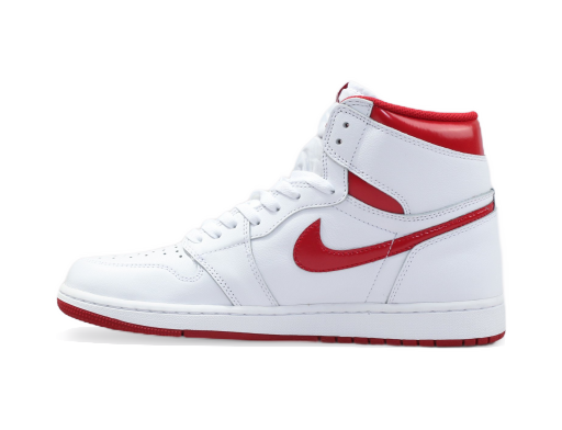 Omejena izdaja Jordan Air Jordan 1 Retro High OG "Metallic Red" Bela | 555088-103