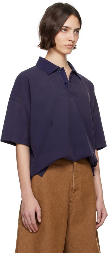 Polo majica JW Anderson JW Anderson Anchor Print Polo Mornarica | JO0269-PG1808, 1
