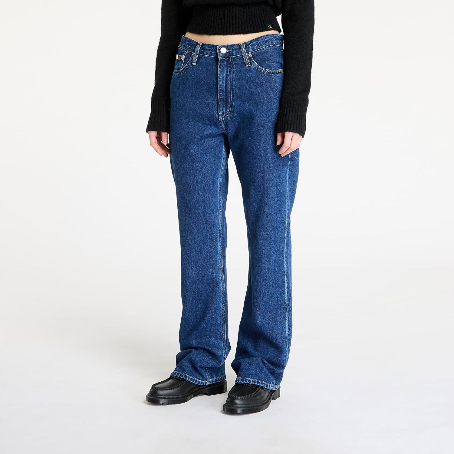 Kavbojke CALVIN KLEIN Calvin Klein Jeans Authentic Bootcut Jeans W26/L32 Modra | J20J224524 1BJ, 0