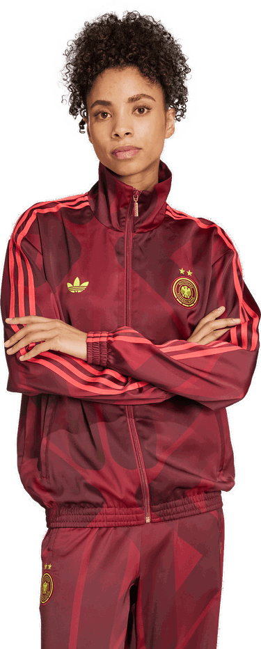 Jakna adidas Performance Germany Track Jacket Rdeča | JJ0351, 2