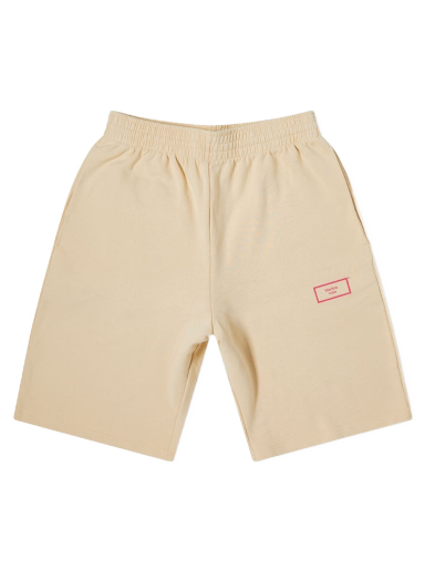 Kratke hlače Martine Rose Logo Wide Leg Short Bež | MRSS22-631FS-STONE