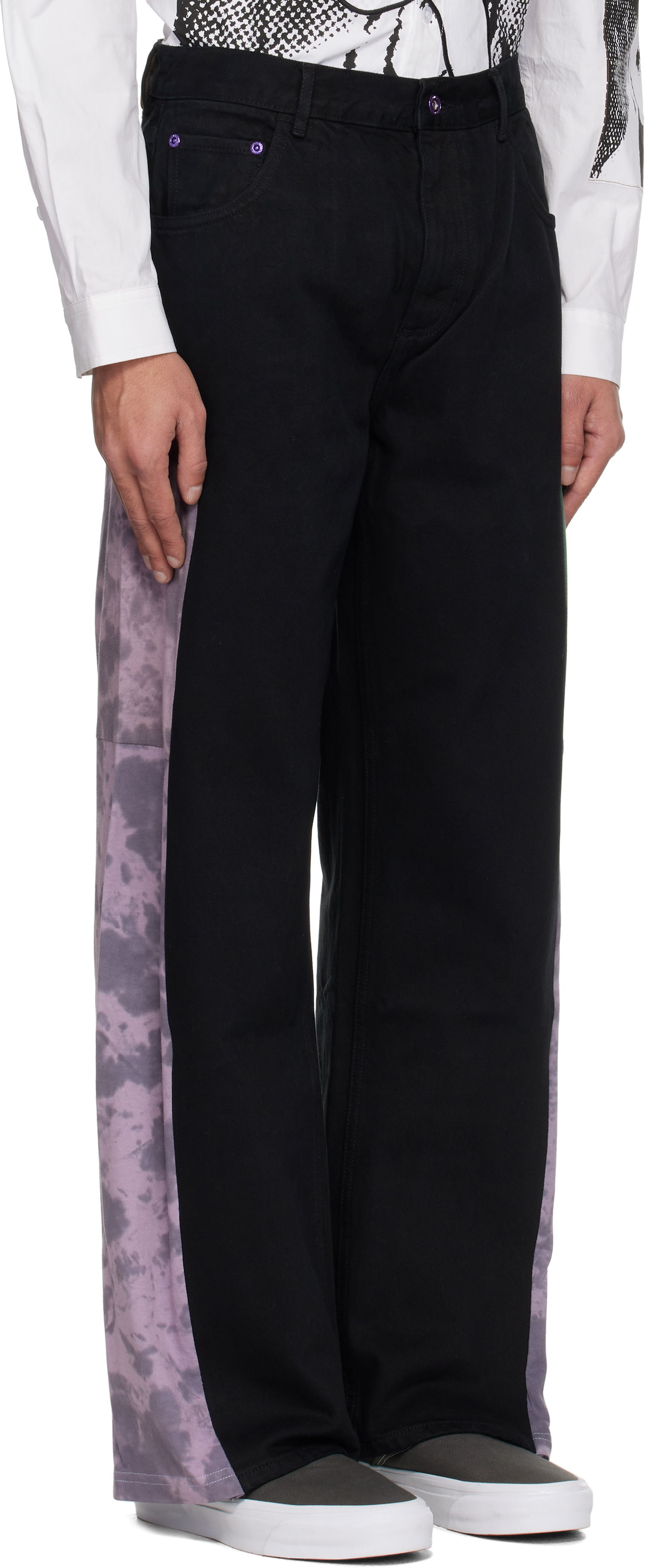 Kavbojke Perks And Mini Perks and Mini Whitman Park Upcycle Jeans Črna | 80051, 1