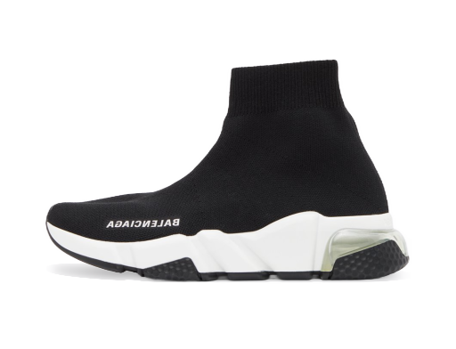 Superge in čevlji Balenciaga Speed Clear Sole Sneakers "Black" Črna | 607543 W2DB6 1010