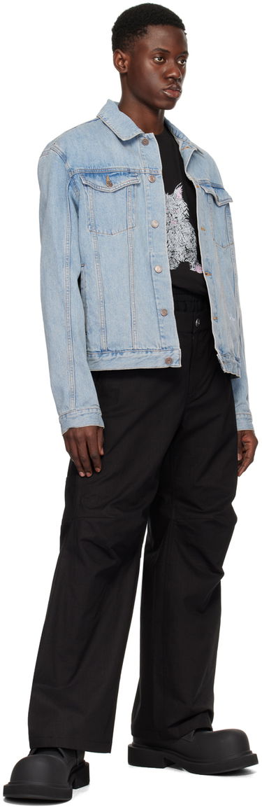 Cargo hlače We11done Layered Trousers Črna | WD-PT1-24-318-M-BK, 3