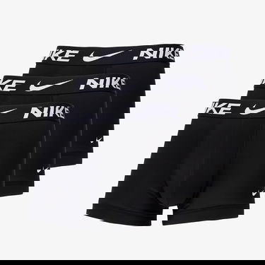 Spodnje perilo in nogavice Nike Trunk 3 Pack Črna | KE1156 UBI, 0