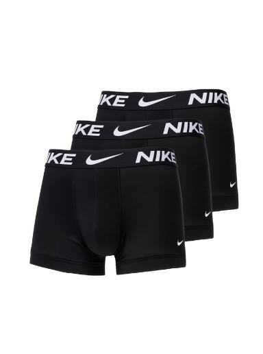 Spodnje perilo in nogavice Nike Trunk 3 Pack Črna | KE1156 UBI