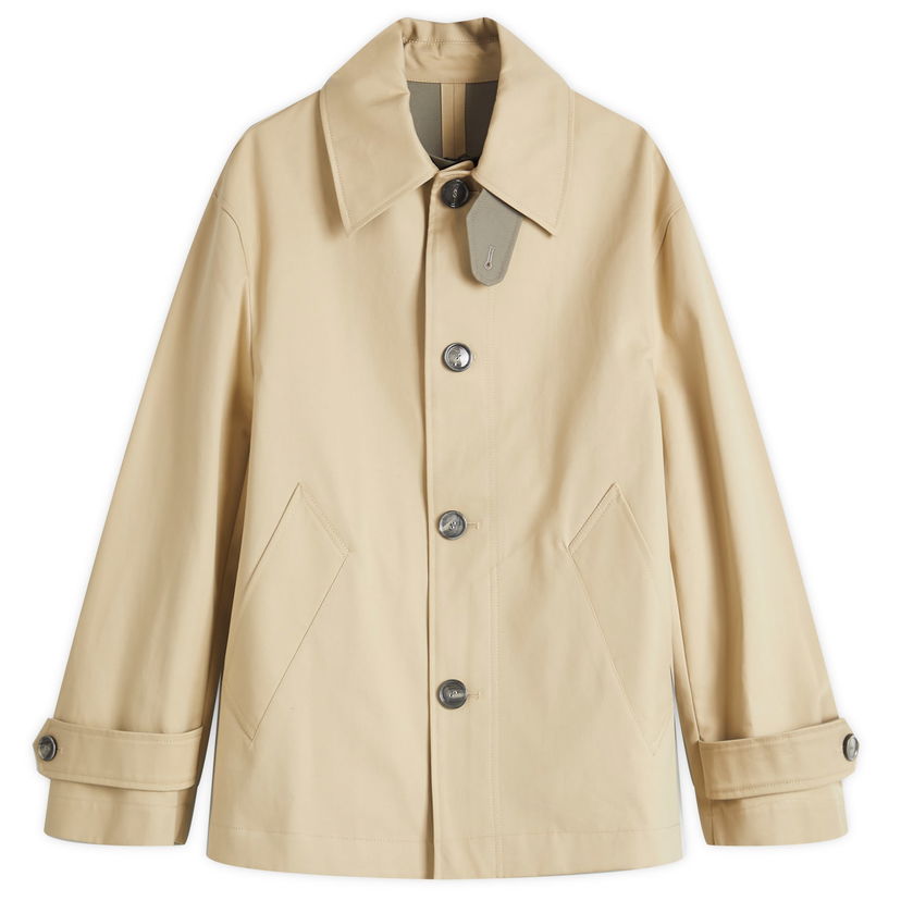 Trenčkot AMI Button Cotton Jacket Bež | HJK072-CO0081-7251