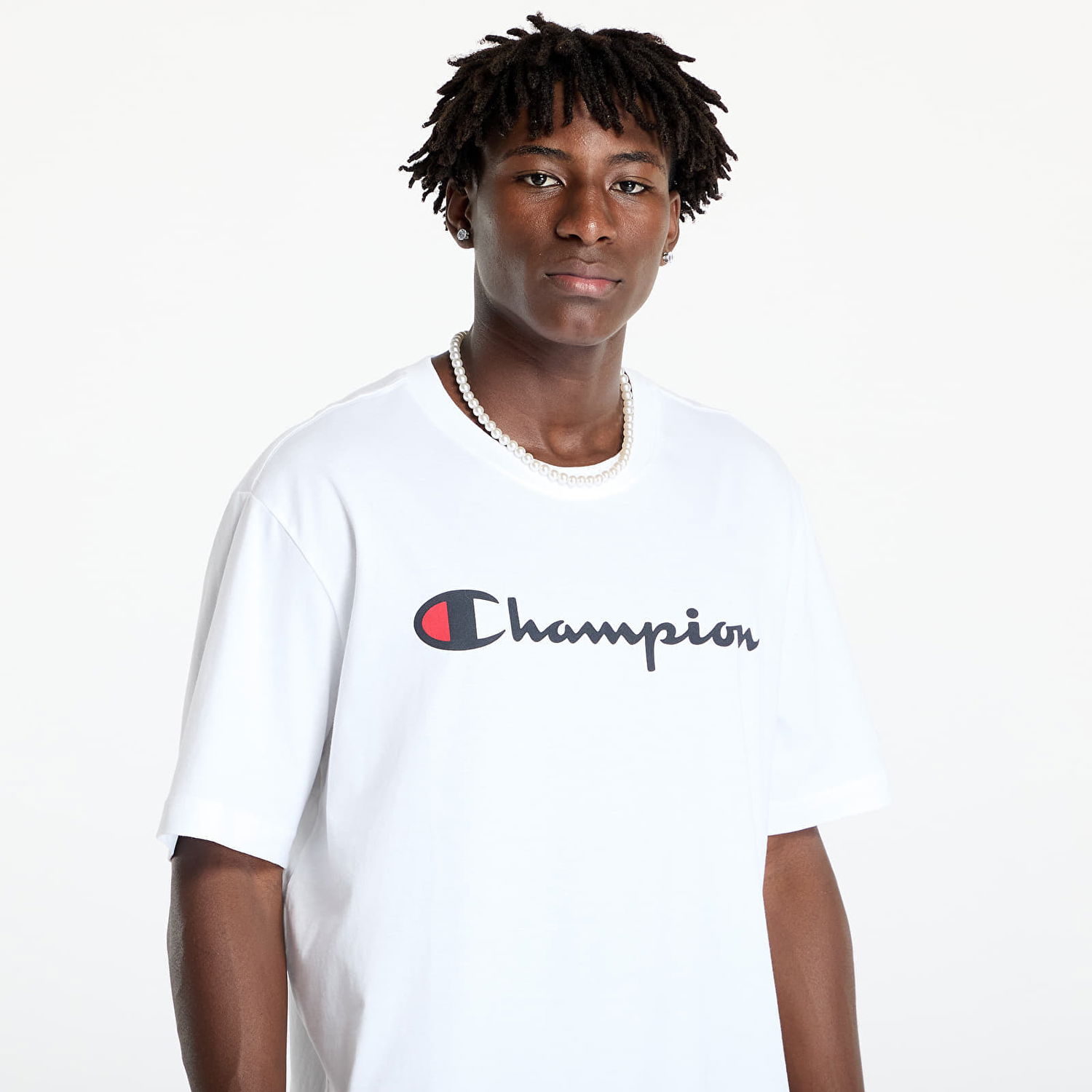 Majica Champion SS Tee White Bela | 220256 CHA WW001, 1