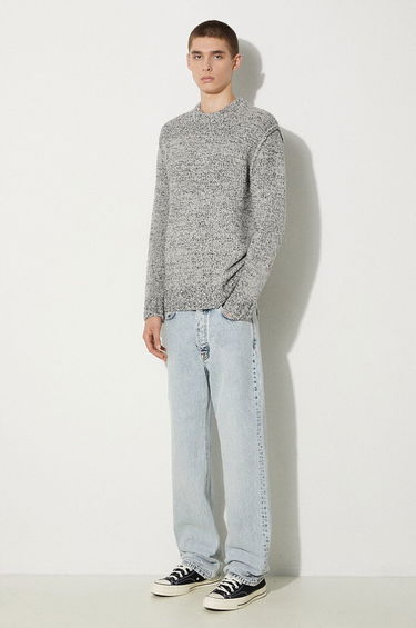 Pleteni pulover Samsoe Samsoe Samsoe Samsoe Warm Wool Sweater Siva | M23300086, 1
