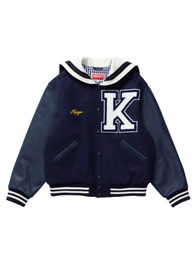 Jakna KENZO Sailor Varsity Jacket Mornarica | FD55BL1339ON.77
