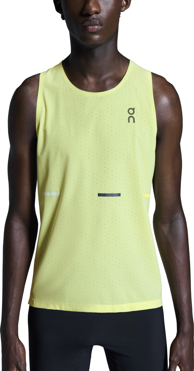 Majica brez rokavov On Running Running Race Singlet Rumena | 1mf1015-0169